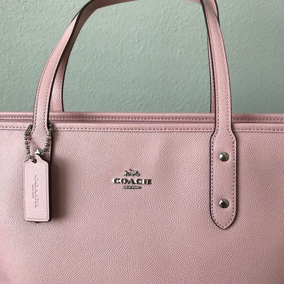 Coach Crossgrain Leather Zip Top City Tote Bag i - Picture 2 of 5